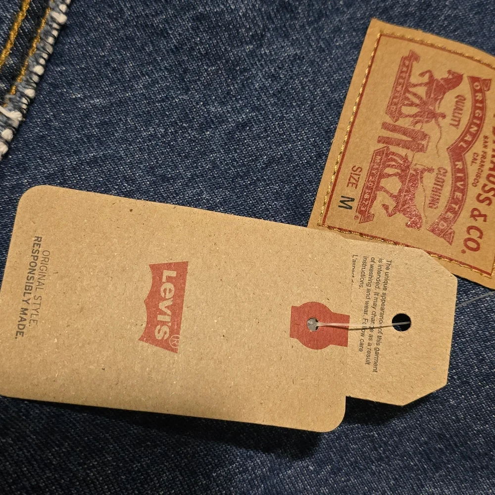 Denim Two-Tone Jacket - Picture 9 of 9